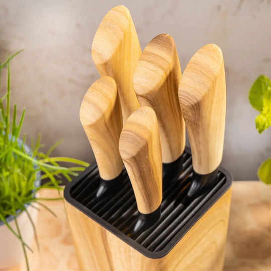 Klausberg Set Knives with Base Made of Stainless Steel 6 Pieces