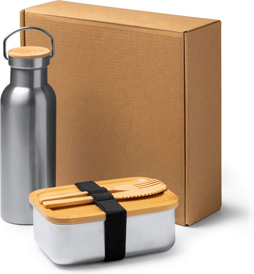 Lunch Box Plastic Thermo Beige