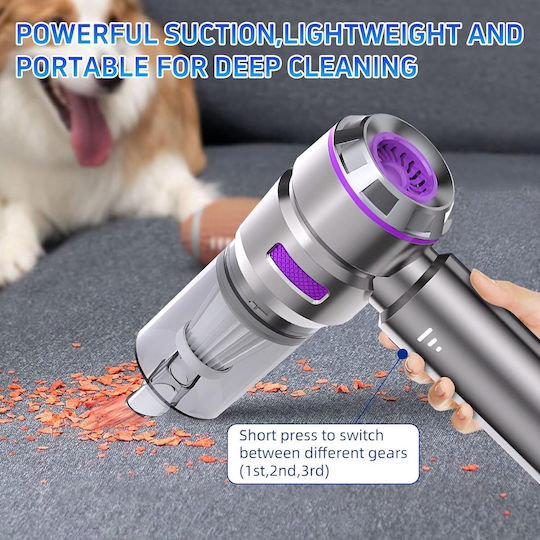 Car Hand Vacuum & Blower 2 in 1 Rechargeable 12V