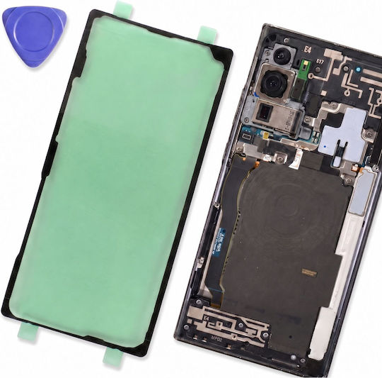 Clappio Adeziv Dublu Față Sticlă Spate Samsung Galaxy Note 20 Ultra Transparent