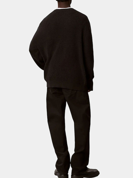 Calvin Klein Pulover Mânecă lungă Black