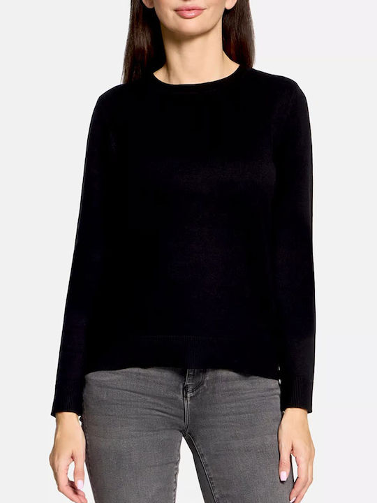 Betty Barclay Damen Langärmeliges Pullover Schwarz