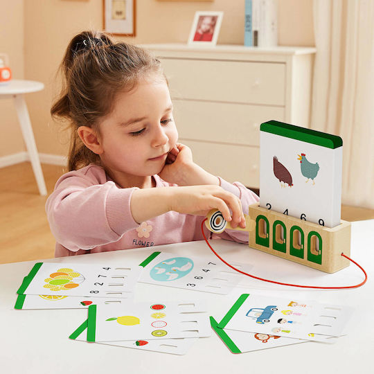 Top Bright Logical Key Game Εκπαιδευτικό Παιχνίδι Γνώσεων από Ξύλο για 3+ Ετών 121204