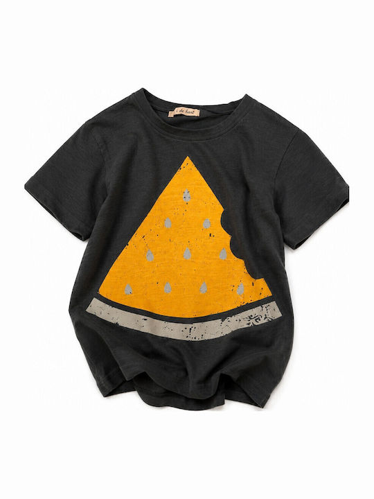Kids Set with Shorts Summer 2 Pieces Dark Grey