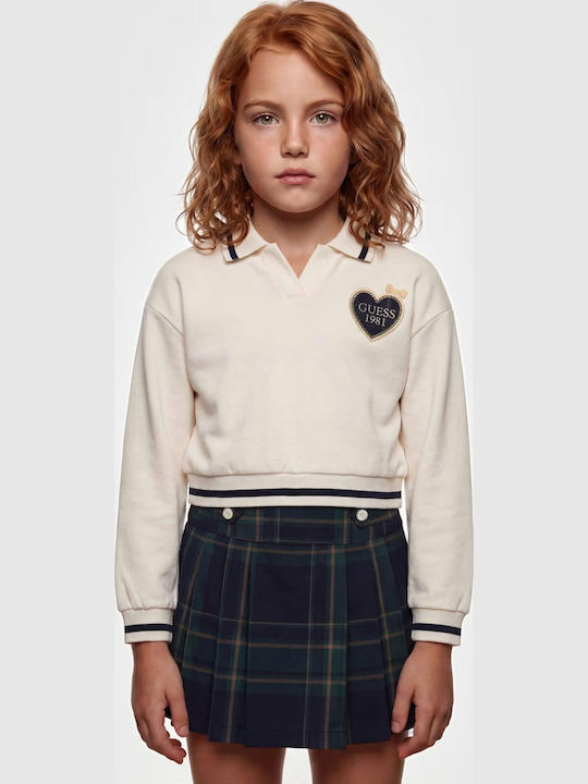 Kids Set with Skirt Summer 2 Pieces Cream