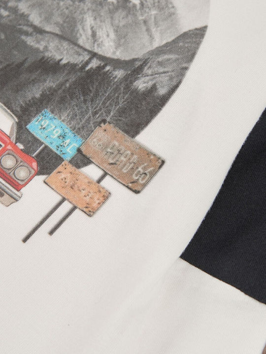 Kinderoberteile T-Shirt Weiß