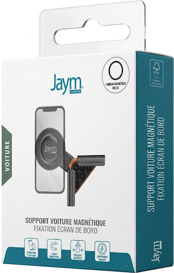 Jaym Magnetic Car Stand Smartphones On Dashboard Black