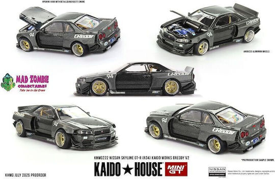 Mini GT Nissan Skyline Gt-r ( R34 ) Auto 1:64