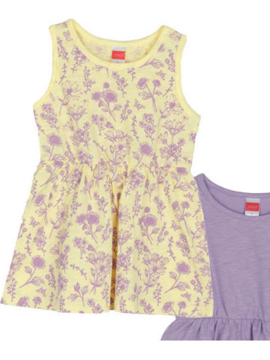Set Rochițe Fete Floral Galbene