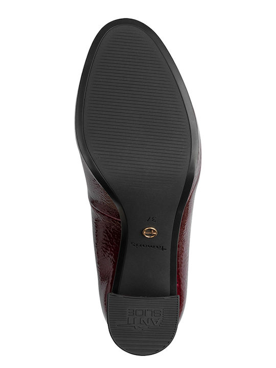 Burgunder Pumps