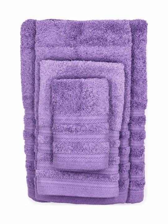 Xionoula Home Body Towel 80x150cm Lilac Weight 600gsm