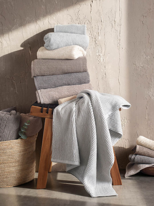 Rythmos Hand Towel Opera 30x50cm Beige Weight 550gr/m²