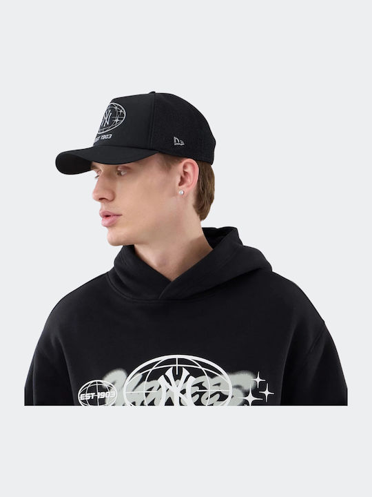 York Yankees Mlb Logo Graphic Sweatshirt Schwarz