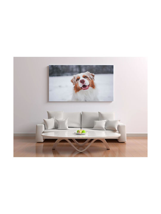 Панел Happy Dog In Snow Happy Dog In Snow 150x100