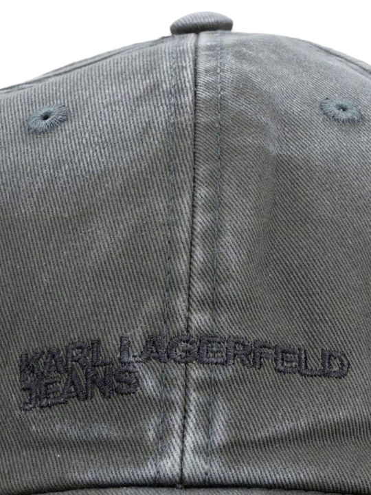 Karl Lagerfeld Jeans Cap Washed Essential Logo Cap Green Karl Lagerfeld Jeans Cap Washed Essential Logo Cap Green