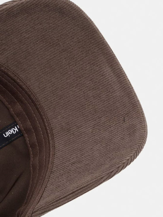 Men's Corduroy Visor Dark Brown Calvin Klein Lv04d5127g-bal Calvin Klein Lv04d5127g-bal