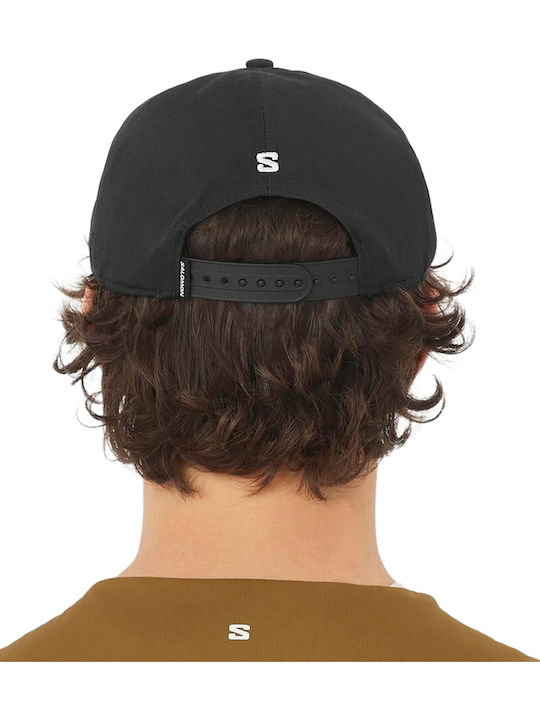 Salomon Cap Unisex Lc2682900 Deep Black Deep Black