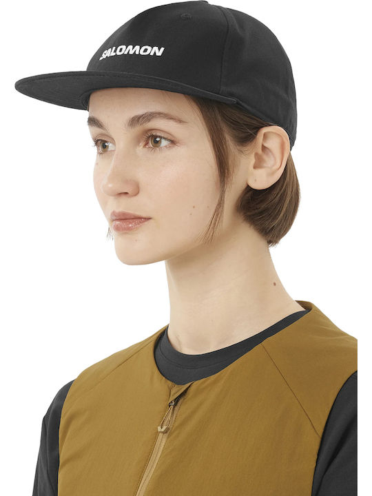 Salomon Cap Unisex Lc2682900 Deep Black Deep Black