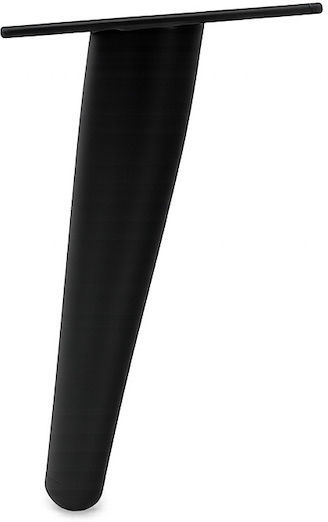 JGS S.A. Metallic Furniture Leg 15cm Black