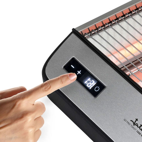 Jata Φρυγανιέρα 2 Θέσεων 1000W Inox