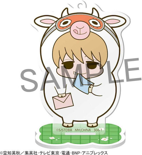 Megahouse Gintama Acrylic Figure Prince Hata & Animal Paradise Farm Of Love & Peace Stand