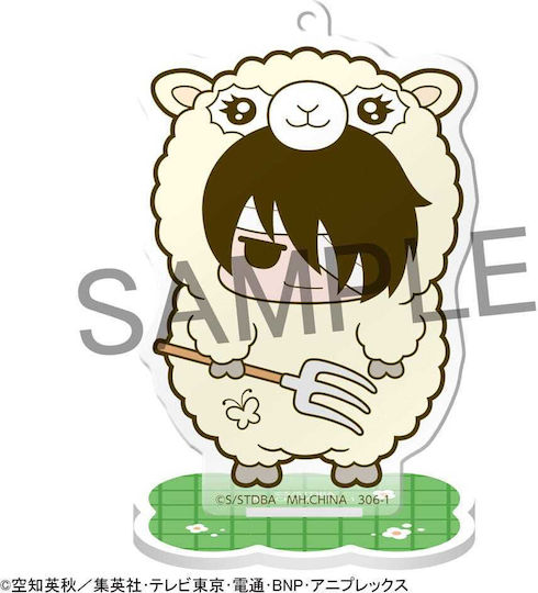 Megahouse Gintama Acrylic Figure Prince Hata & Animal Paradise Farm Of Love & Peace Stand