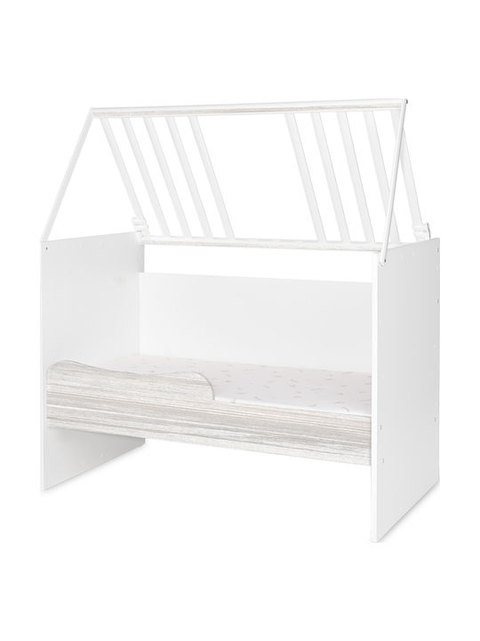 Lorelli Трансформираща Кошара White Artwood Сива
