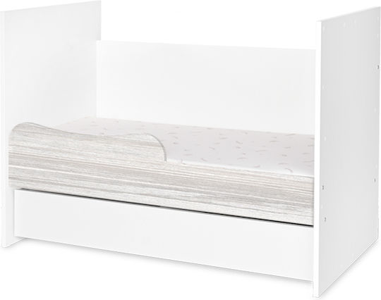 Lorelli Κούνια White Artwood Γκρι