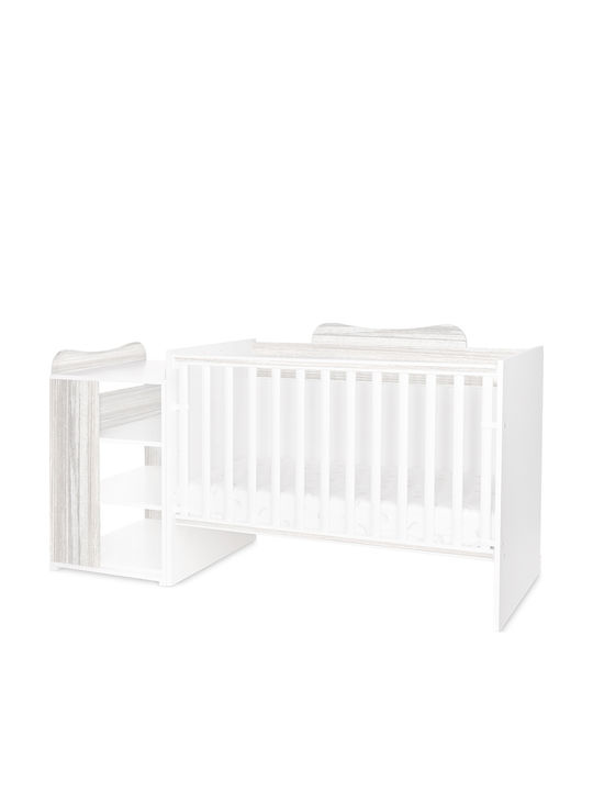 Lorelli Трансформираща Кошара White Artwood Сива