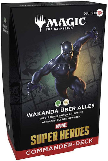 Wizards of the Coast Marvel Super Heroes Case (4) Magic: The Gathering Commander-Deck (GER)