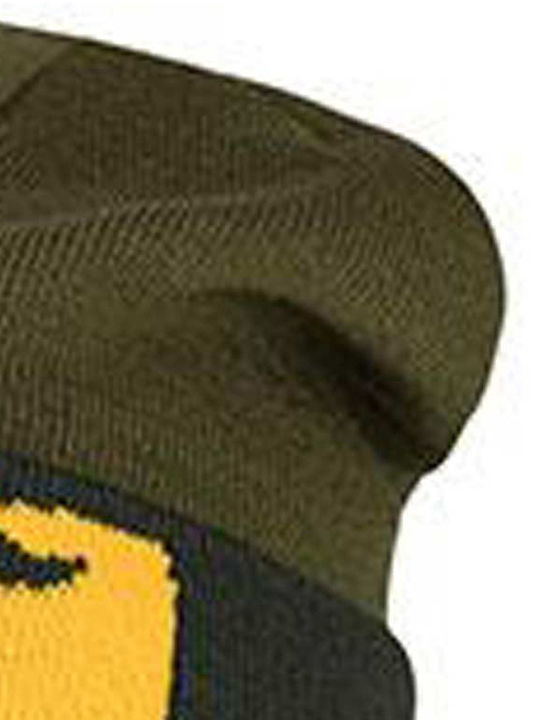 Kids Knitted Green Beanie