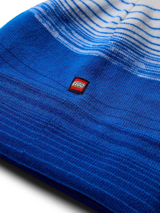 Kids Knitted Blue Beanie