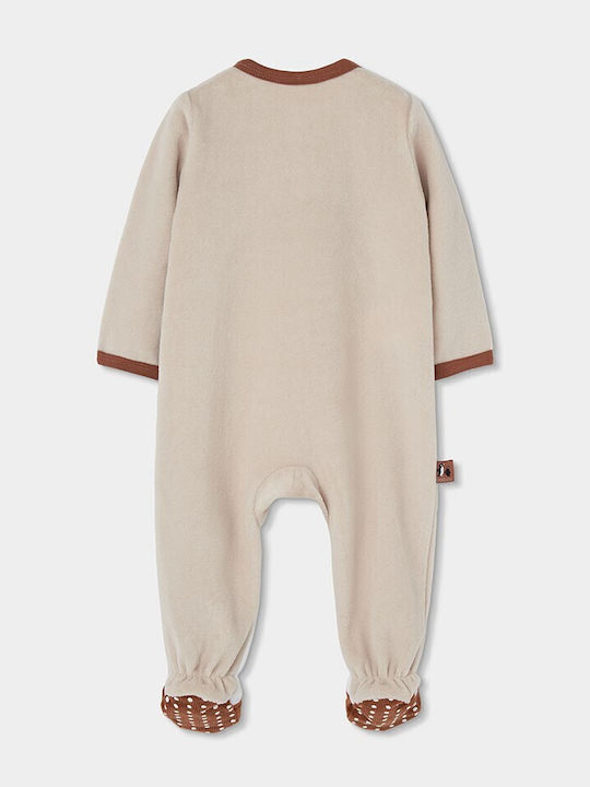 Boboli Beige Baby-Strampler