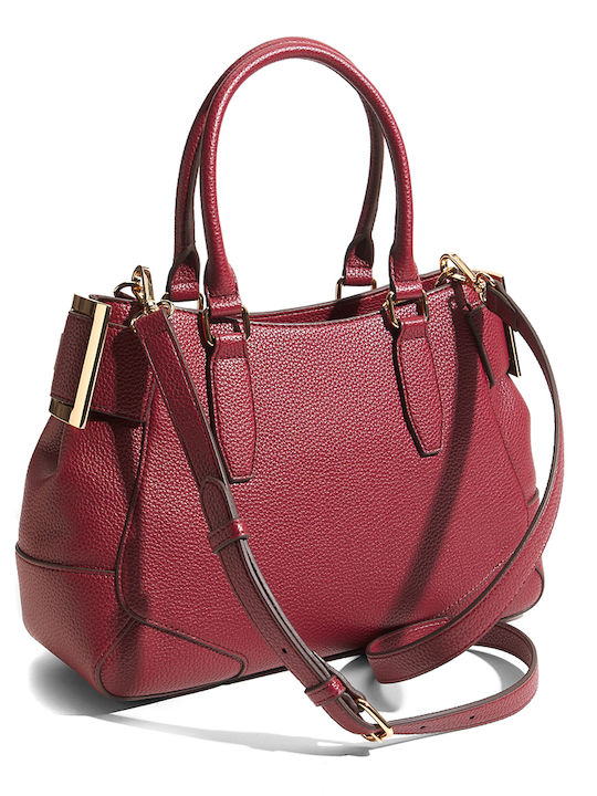 Moschino Women's Shoulder Bag Burgundy