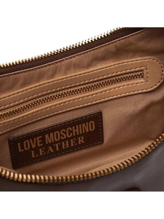 Leather Women's Shoulder Bag Brown