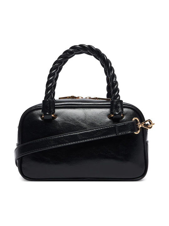 Moschino Leather Women's Shoulder Bag Black