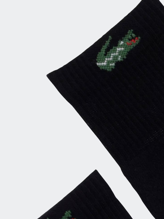 Lacoste Κάλτσες Μαύρο 6Pack Lacoste Κάλτσες Μαύρο 6Pack