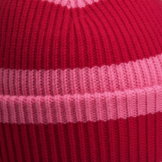 Beanie Unisex Knitted Beanie in Pink Colour