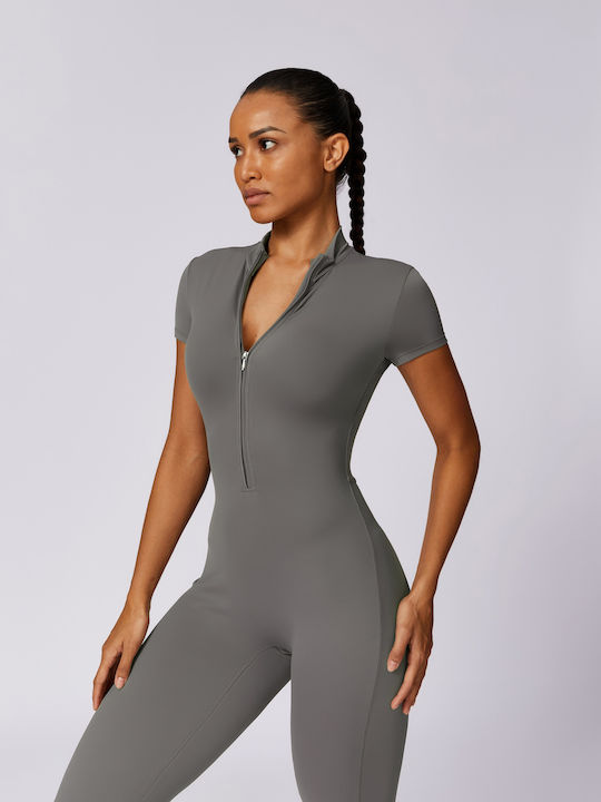 Women's Full-length Grey Leggings