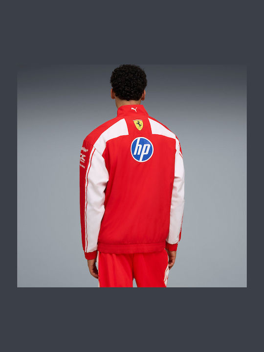 Herren-Trainingsjacke Track Jacket Rot