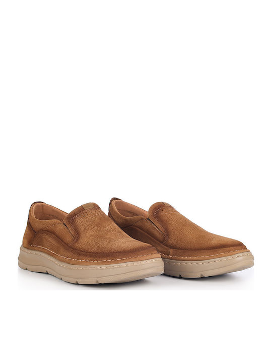 Leder Herren Freizeitschuhe Anatomisch Braun