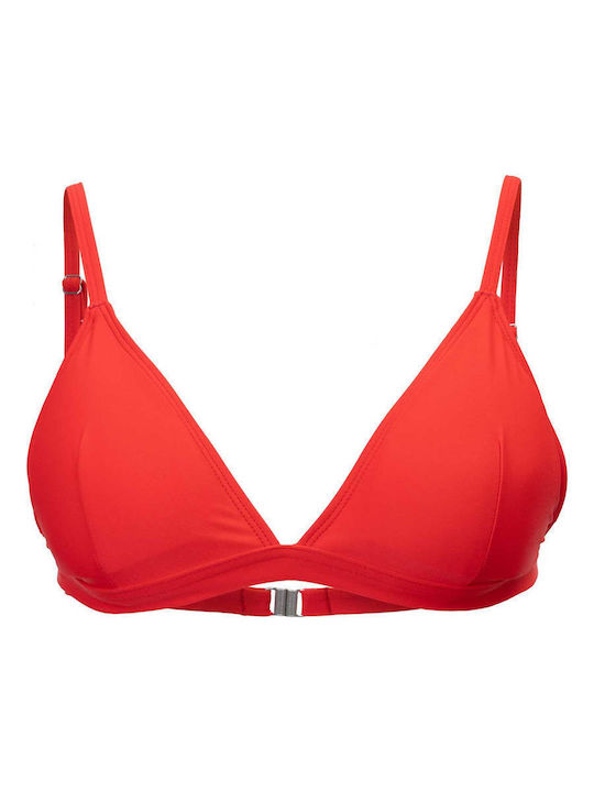 Bikinioberteile Dreieck Rot