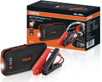 Osram Tragbarer Batterie-Starter Auto & Motorrad mit Pumpe 12V