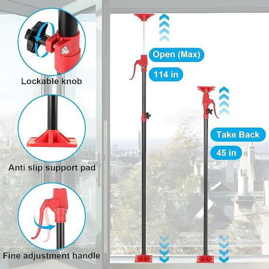 Telescopic Adjustable Easel 2 Pieces – Adjustable Support System 60–115cm Cabinets Constructions