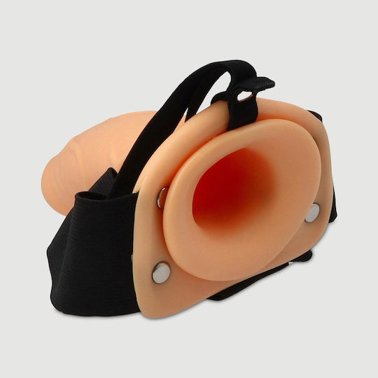 Hollow Male Strap On Belt No 85 Hollow Male Strap On 17 Cm Natural