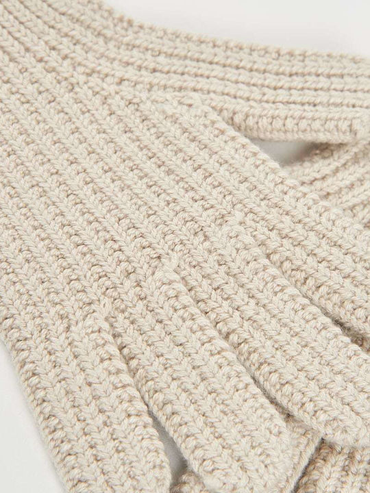 Kinderhandschuhe Gestrickt Beige