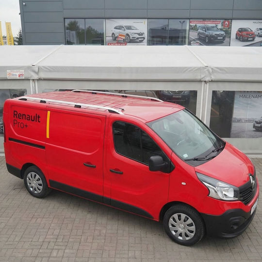 Roof Rails Opel Vivaro Renault Trafic Talento Nv300 2014 Long Silver