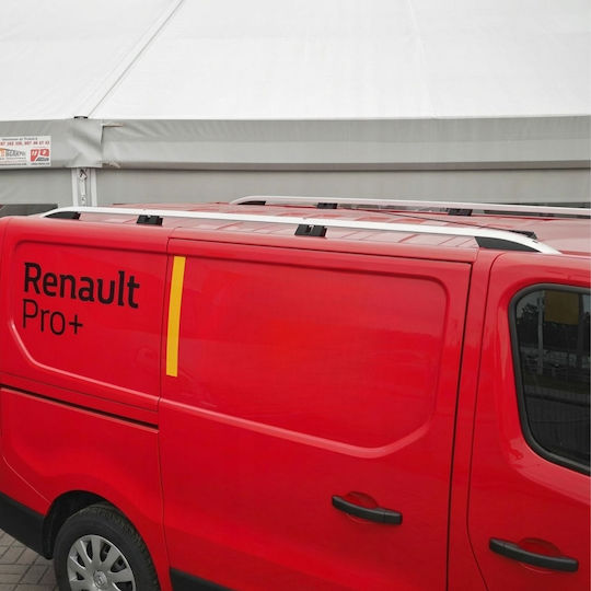 Roof Rails Opel Vivaro Renault Trafic Talento Nv300 2014 Long Silver