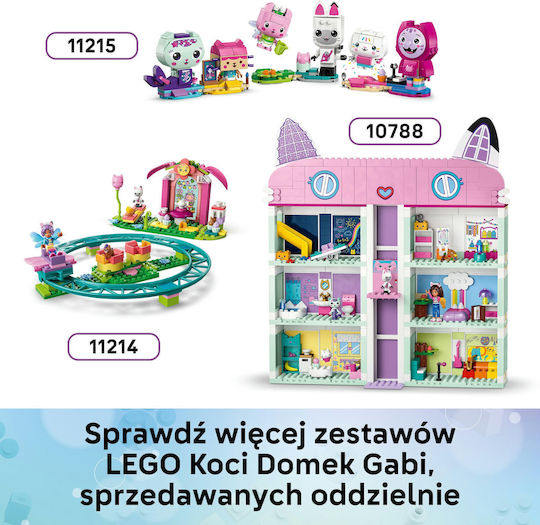 LEGO Gabby's Dollhouse Kitty Fairy's Garden House for 4+ Years 103 Pieces