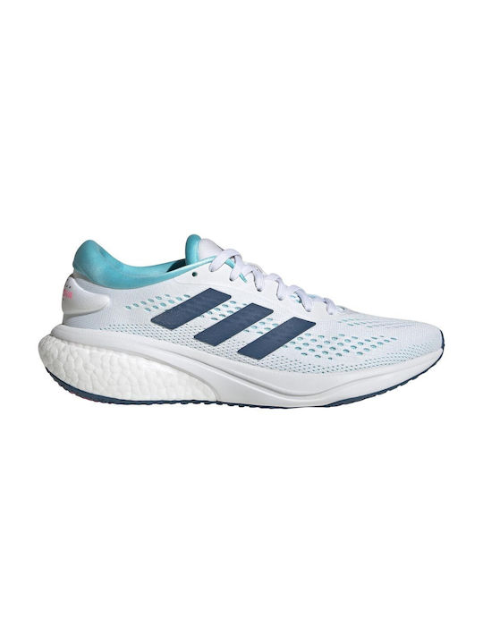 Supernova 2 Γυναικεία Αθλητικά Παπούτσια Running Cloud White / Wonder Steel / Bliss Blue